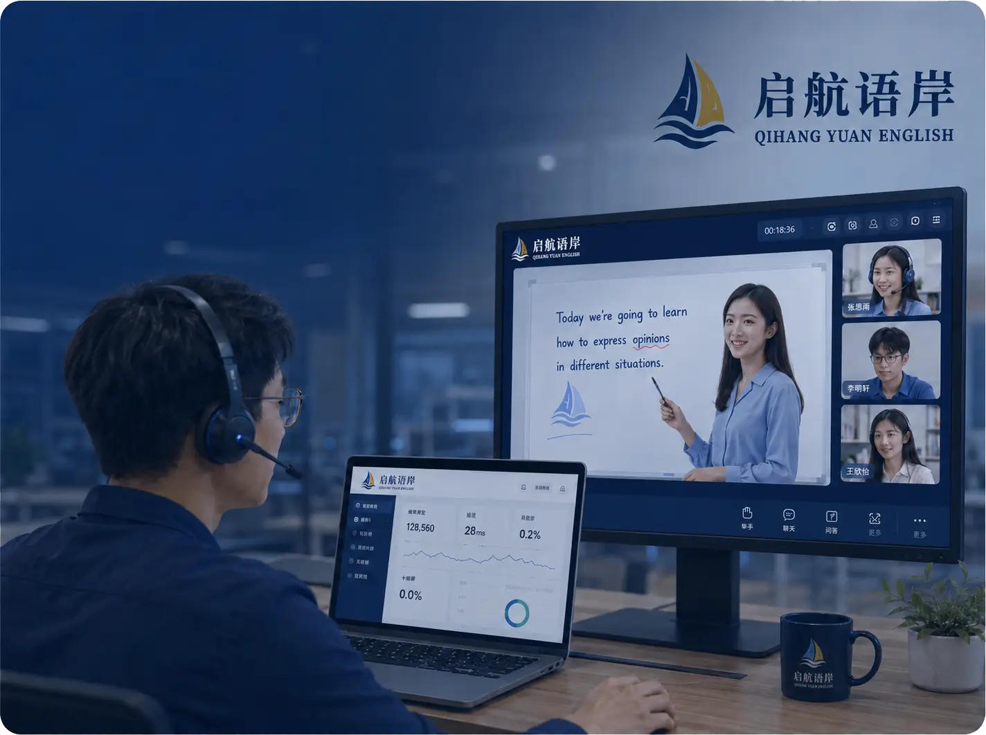 自研线上教室
